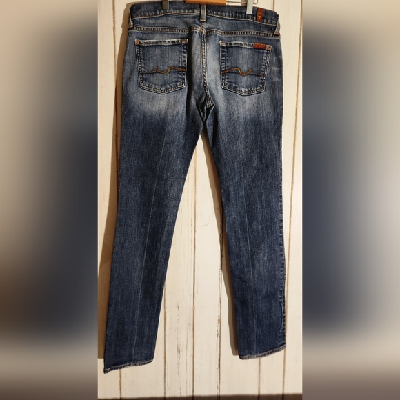 Sz 30 7 for all mankind ladies jeans - Picture 9 of 10
